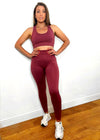 Aura-Sculpt Seamless – Cranberry Set